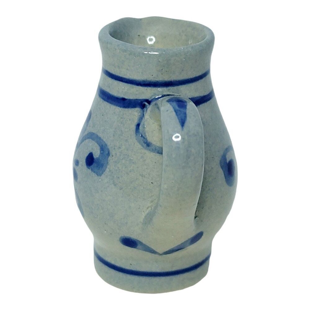 Vintage Mini Salt Glazed Pitcher mini Frankfurt Am Main 2.5" Tall - Picture 5 of 9